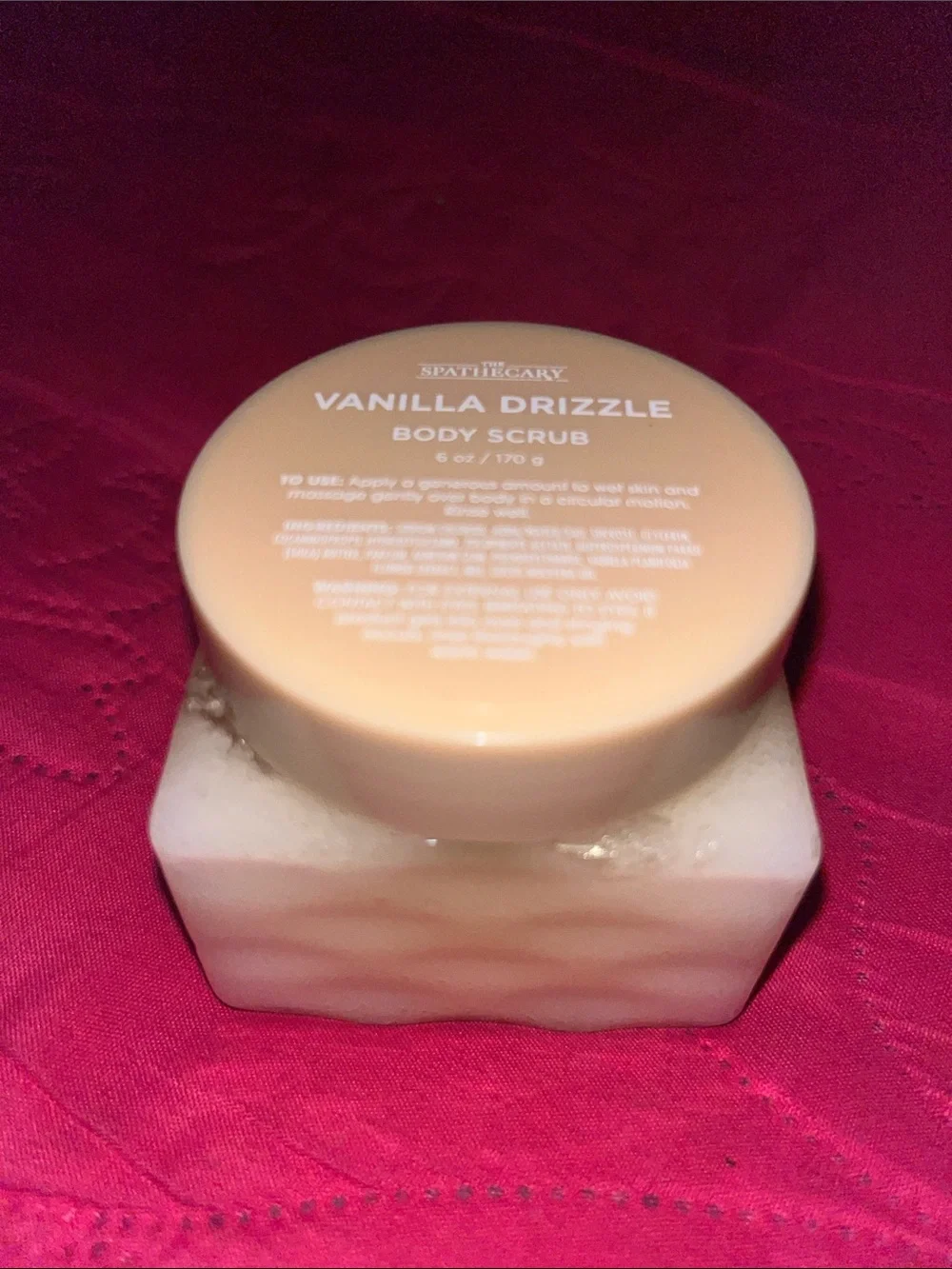 Vanilla Drizzle Body Scrub